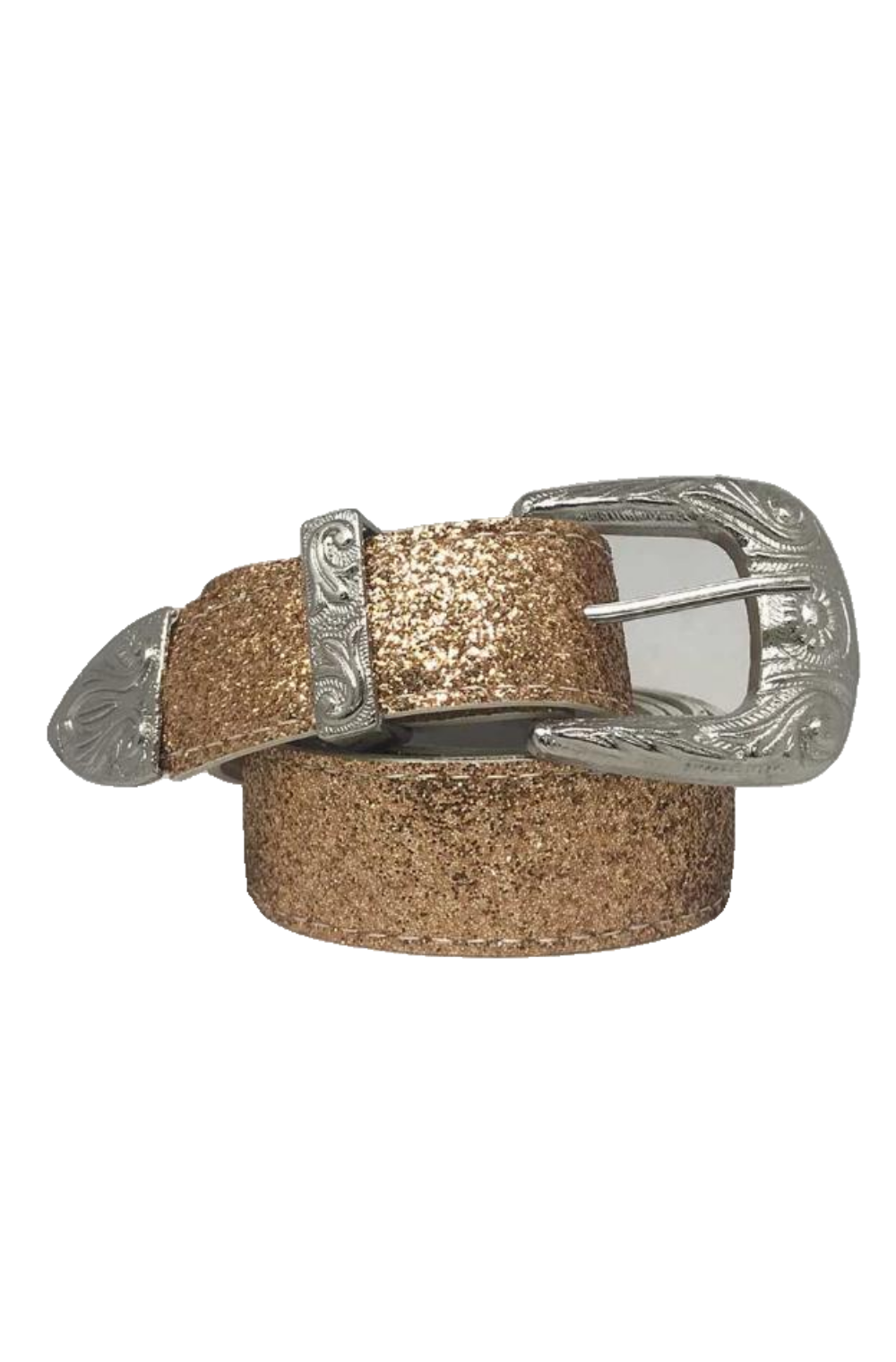 Cinto 19 Texano glitter dorado (30mm)