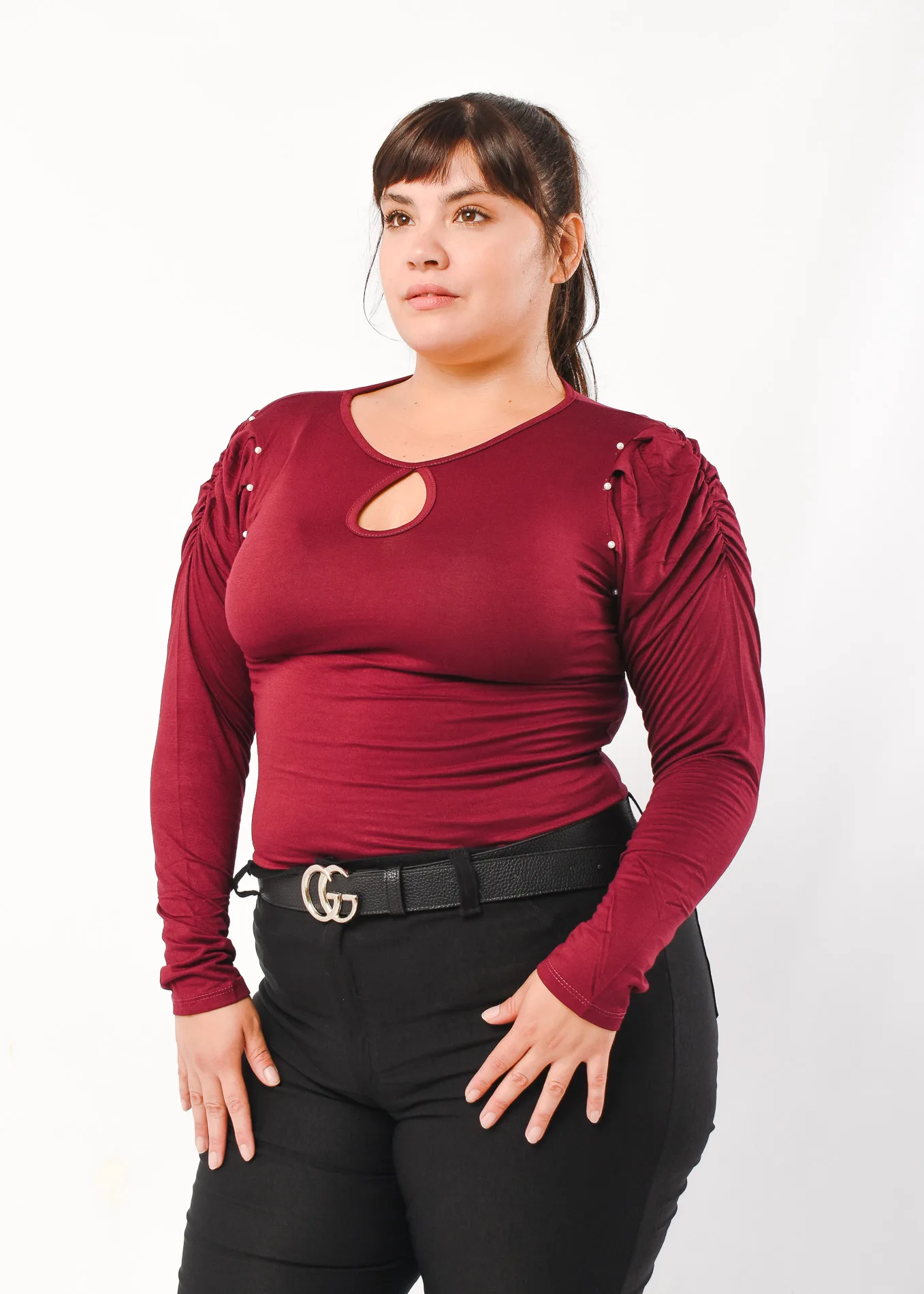 1585 Remera de Modal Viscosa