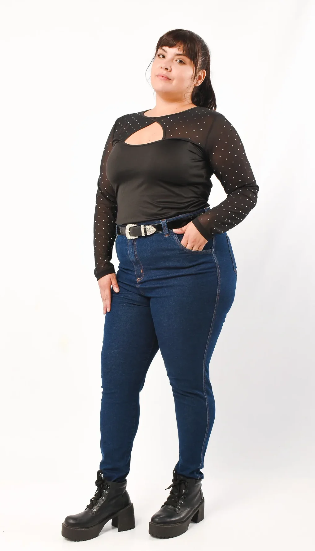 26500 JEANS CHUPIN ELASTIZADO