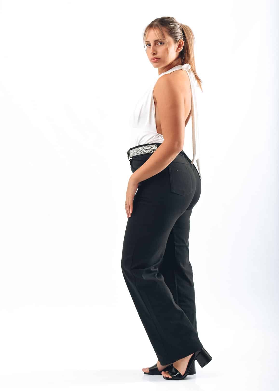 6520 PANTALON WIDE LEG LISO