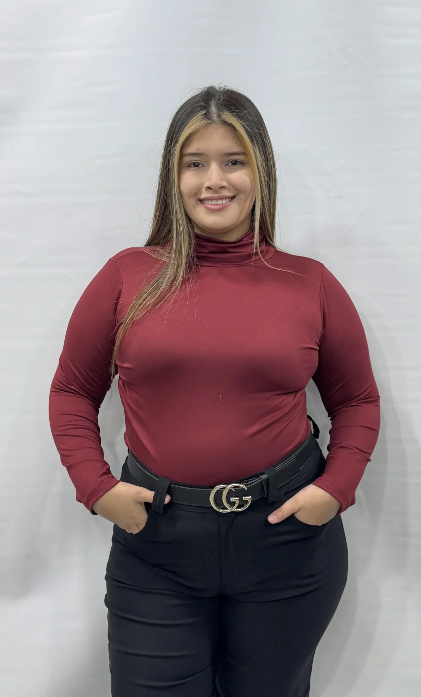3503 POLERA DE MODAL SOFT<span> - </span>BORDO, 12