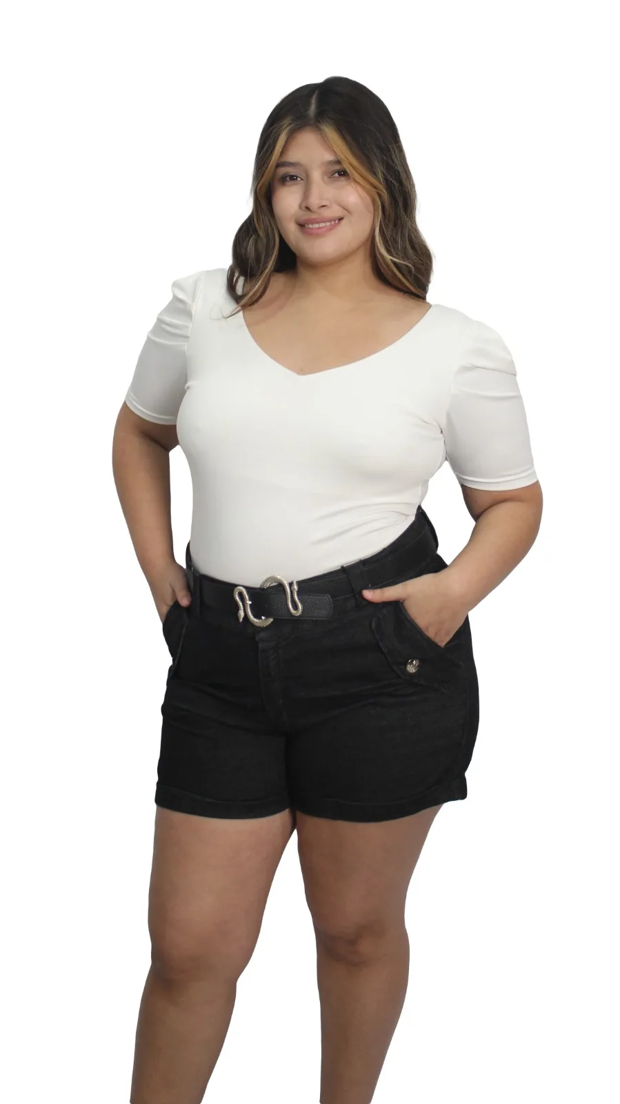 Alternative view of 24500 SHORT JEANS
