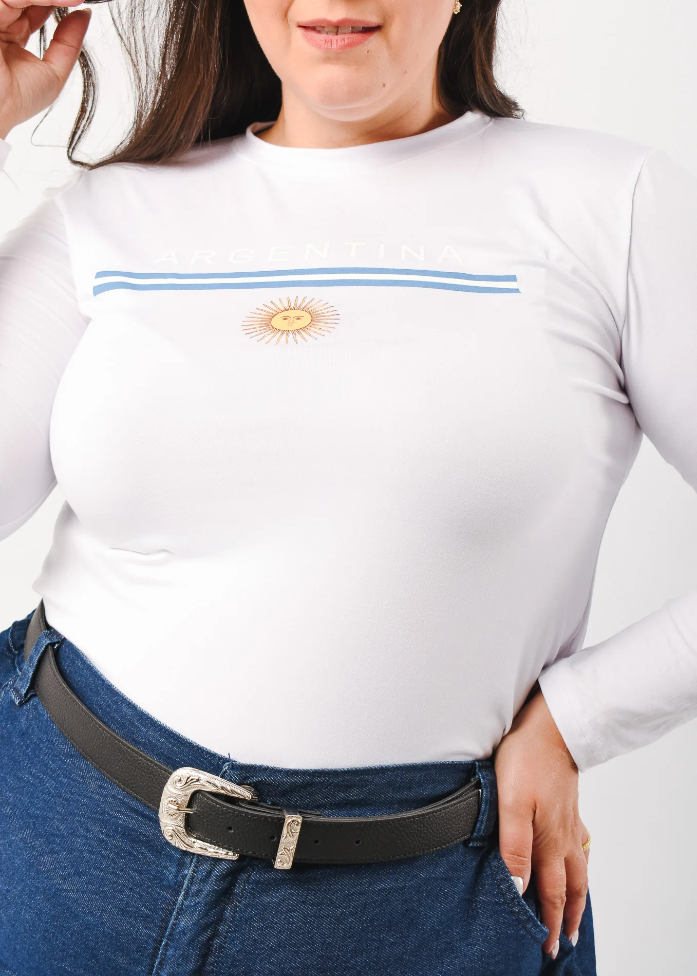 Alternative view of 1611 Remera Argentina de Modal Soft