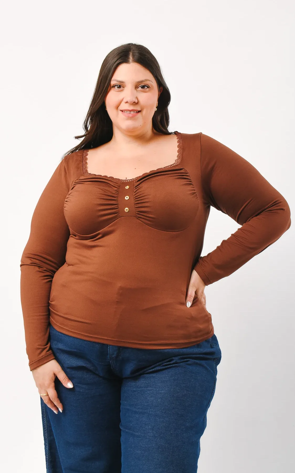 1608 Remera de Modal Viscosa