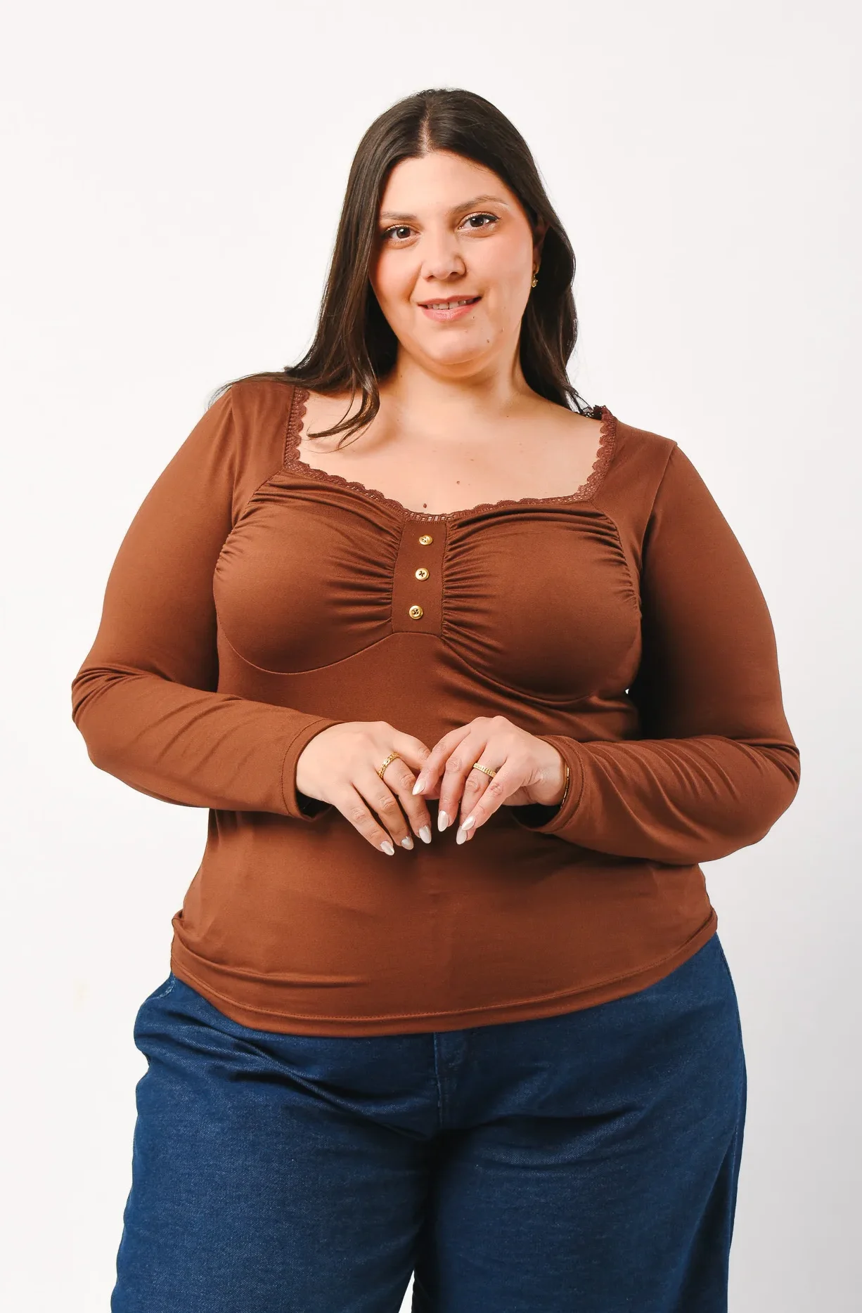 Alternative view of 1608 Remera de Modal Viscosa