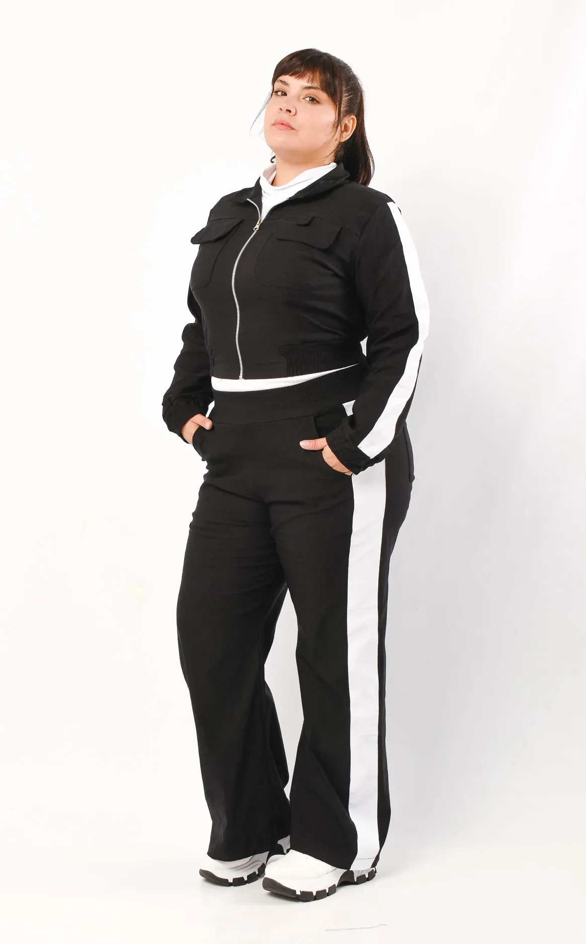 12515 Conjunto de Bengalina con Frisa