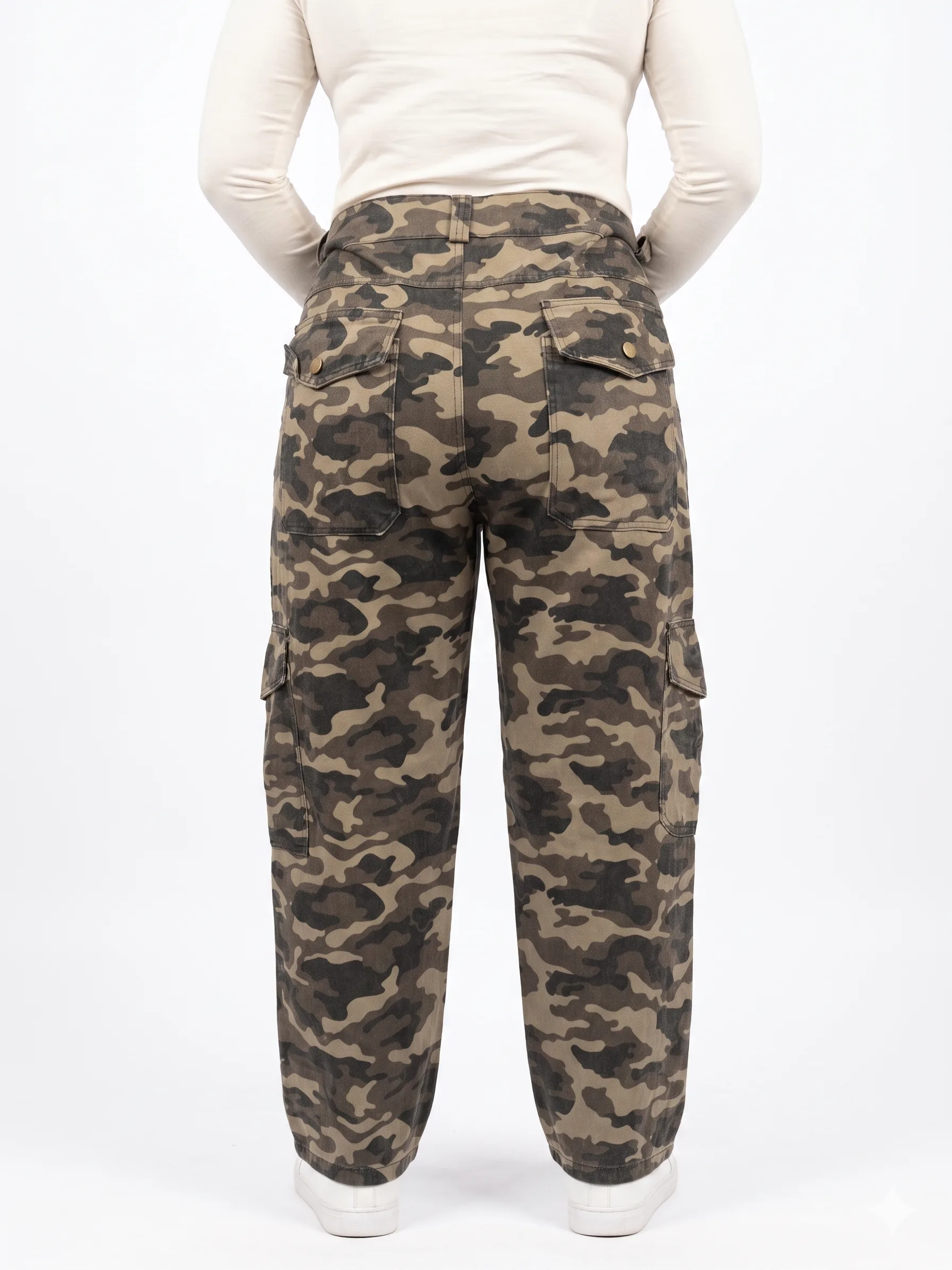 46501 Pantalón Cargo Baggy