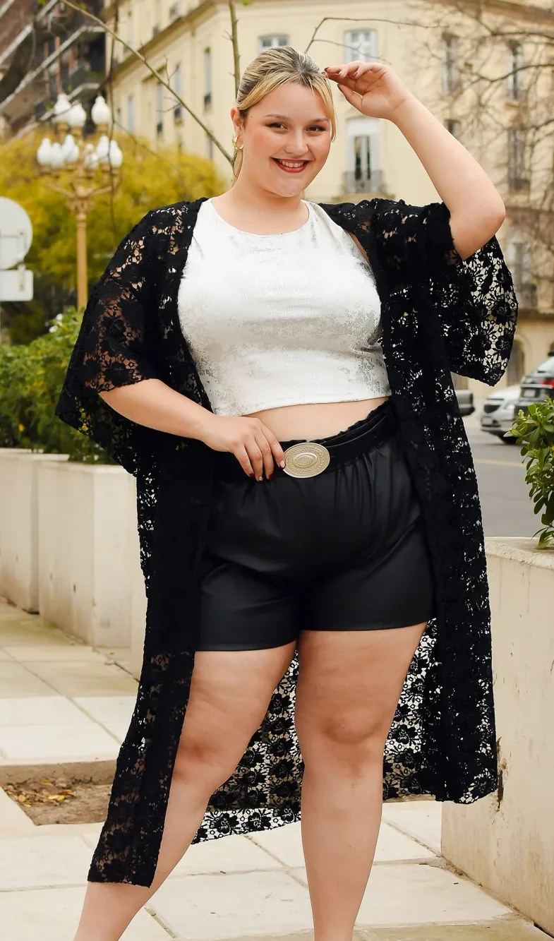 10016 Kimono de encaje - Imagen 3