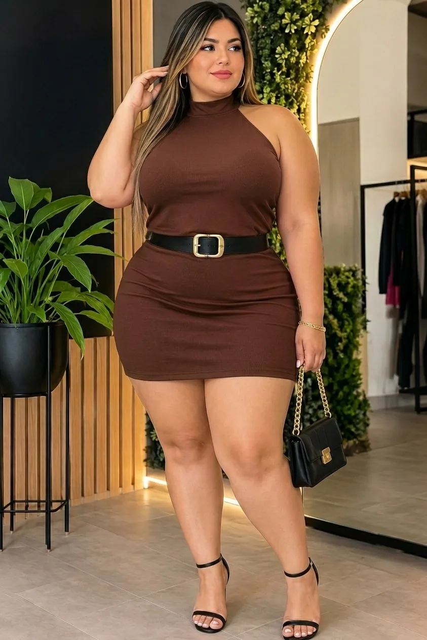 0012 Vestido de Lycra - Imagen 3